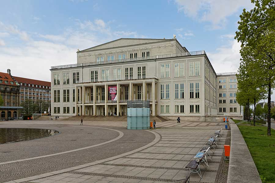 Oper Leipzig Außenansicht