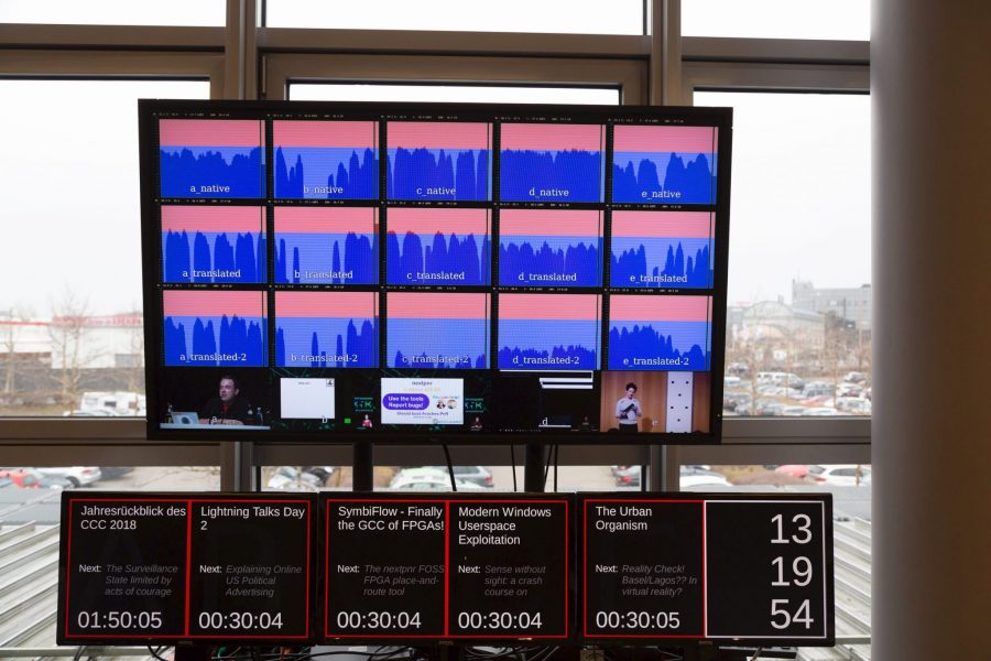 Loudness Metering und Infos zu den Veranstaltungen. © Stage Tec