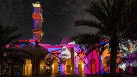 Laserprojektion mit Digital Projection in Dubai