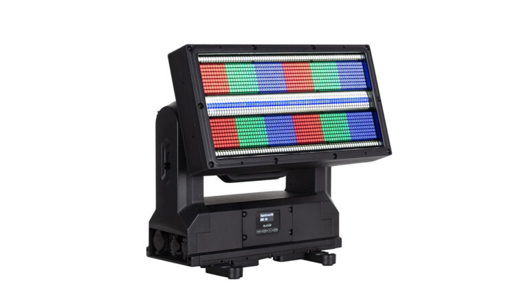 Das Pulse Panel FX hat das gleiche LED-Layout wie das Pulse Panel. Es enthält insgesamt 1.152 RGB-LEDs mit je 1,5 Watt Leistung, angeordnet in einem 6 x 4 Raster und aufgeteilt in 24 Zonen.