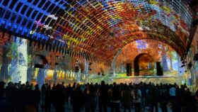 CS Prod: Mapping-Show mit Digital Projection