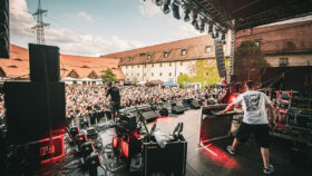 CODA Audio beim Wasserschloss Klaffenbach-Open Air