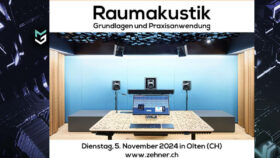 Raumakustik Seminar von und mit Markus Zehner