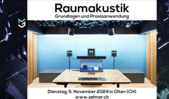 Raumakustik Seminar von und mit Markus Zehner